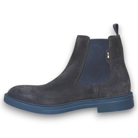 BOSS Calev Chelsea Boots Men's Dark Brown Suede US 9 (UK 8 EU 42) MSRP $230 - Picture 2 of 5